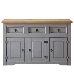 Sideboard Finca Rustica Kiefer massiv - Kiefer Grau