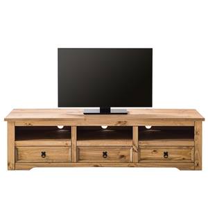 TV-Lowboard Finca Rustica II Kiefer massiv - Kiefer Natur