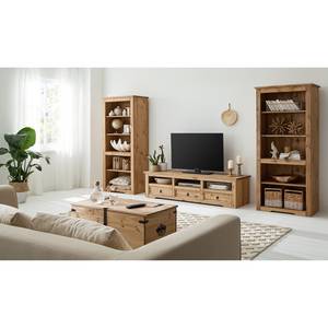 TV-Lowboard Finca Rustica II Kiefer massiv - Kiefer Natur