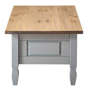 Table basse Finca Rustica Pin massif - Pin gris