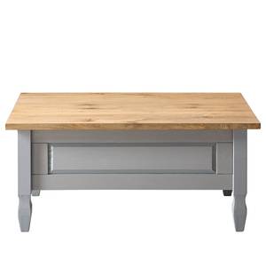 Table basse Finca Rustica Pin massif - Pin gris