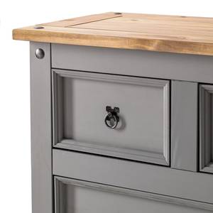 Commode Finca Rustica II Pin massif - Pin gris