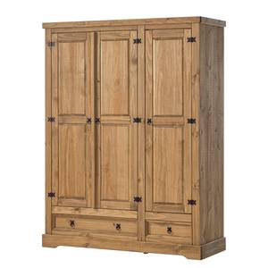 Armoire Finca Rustica II Pin massif - Epicéa naturel - Largeur : 154 cm