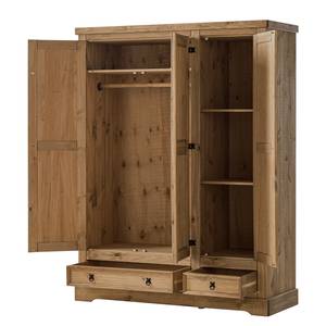 Drehtürenschrank Finca Rustica II Kiefer massiv - Kiefer Natur - Breite: 154 cm