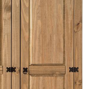 Armoire Finca Rustica II Pin massif - Epicéa naturel - Largeur : 154 cm