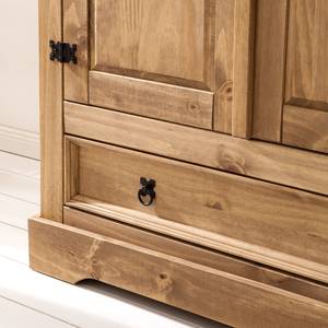 Armoire Finca Rustica II Pin massif - Epicéa naturel - Largeur : 154 cm