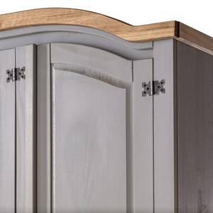 Armoire Finca Rustica I Pin massif - Pin gris - Largeur : 149 cm