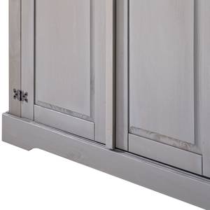 Armoire Finca Rustica I Pin massif - Pin gris - Largeur : 149 cm