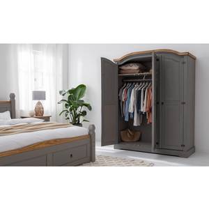 Armoire Finca Rustica I Pin massif - Pin gris - Largeur : 149 cm