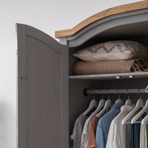 Armoire Finca Rustica I Pin massif - Pin gris - Largeur : 149 cm