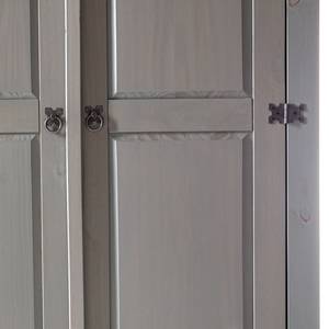 Armoire Finca Rustica II Pin massif - Pin gris - Largeur : 194 cm