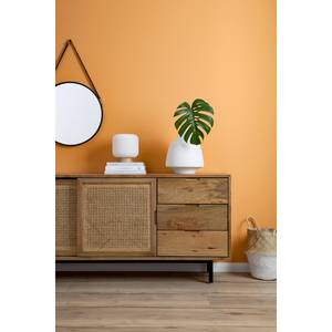 Massives Sideboard VINA Mango massiv / Wiener Geflecht - Mango / Beige