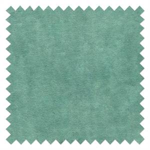 Sedia per sala da pranzo Yoyce II Velluto/Metallo - Oro - Velluto Tiru: verde menta - Set da 2