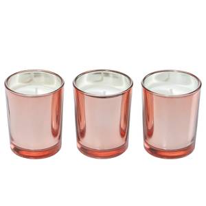 Bougie parfumée Pomegranate (lot de 3) Cuivre