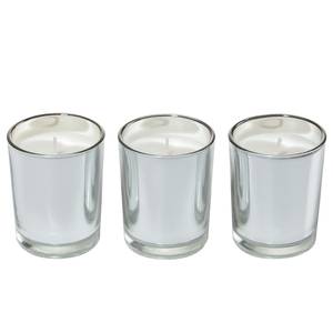 Duftkerzen Coconut Verbena (3er-Set) Silber