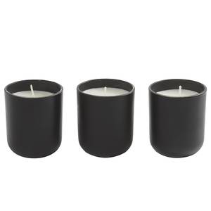 Bougie parfumée Sandalwood (lot de 3) Noir