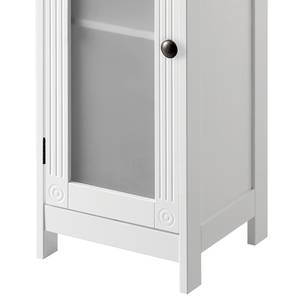 Meuble bas Quickset 929 Blanc - Bois manufacturé - 32 x 87 x 30 cm