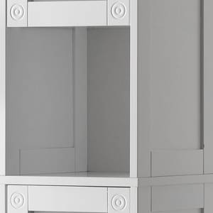 Colonne de salle de bain Quickset 929 Blanc - Bois manufacturé - 32 x 170 x 30 cm