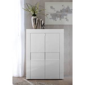 Highboard Easy Hochglanz Weiß