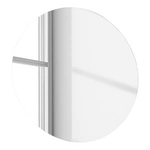 Spiegel Dot Silber - Holzwerkstoff - Tiefe: 2 cm