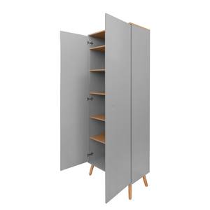 Garderobenschrank Dot Grau