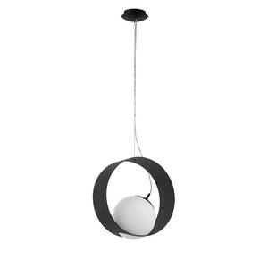 Hanglamp Camargo glas/staal - 1 lichtbron