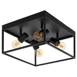 Lampada da soffitto Silentina Acciaio - Numero di lampadine necessarie: 4