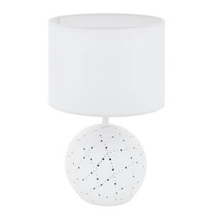 Lampe Montalbano I Tissu mélangé / Céramique - 2 ampoules