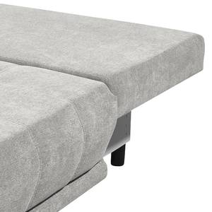 Canapé convertible Carrum Microfibre - Microfibre Ranu: Argenté