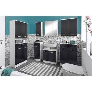 Meuble sous lavabo Lorenz Anthracite