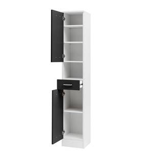 Hochschrank Lorenz Anthrazit - Breite: 30 cm