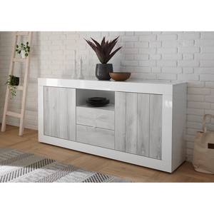 Buffet Urbino I Gris clair / Blanc