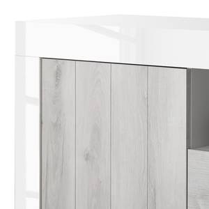 Dressoir Urbino I Lichtgrijs/wit