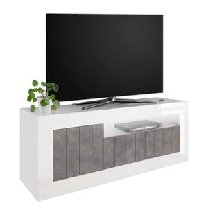 Tv-meubel Urbino Concrete look/Wit