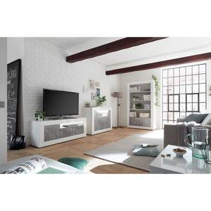 Tv-meubel Urbino Concrete look/Wit