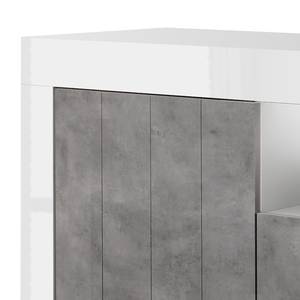 Dressoir Urbino I Concrete look/Wit