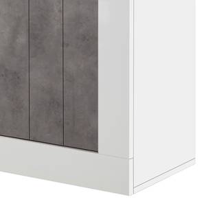 Highboard Urbino Beton Dekor / Weiß