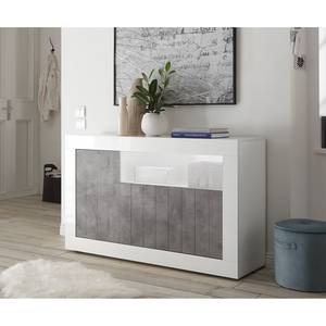 Dressoir Urbino II Concrete look/Wit