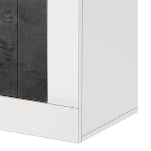 Sideboard Urbino II Dunkelgrau / Weiß