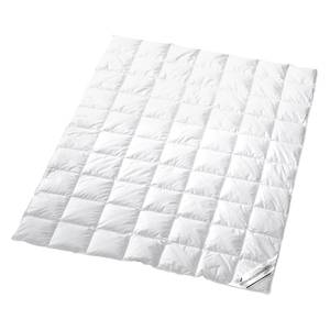 Daunendecke Betten aus Deutschen Landen Baumwolle - Weiß - 135 x 200 cm