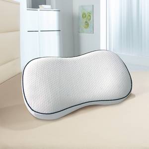 Oreiller ergonomique Wellness Core Microfibre - Blanc