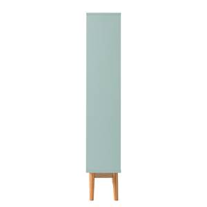 Scarpiera a ribalta LINDHOLM Verde menta - Altezza: 130 cm