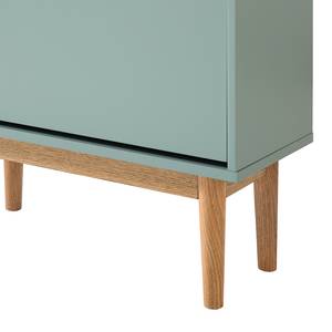 Scarpiera a ribalta LINDHOLM Verde menta - Altezza: 130 cm