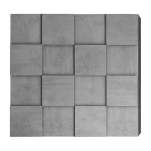 Wohnwand Infinity VII (4-teilig) Weiß / Beton Dekor