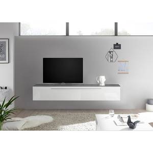 TV-Lowboard Infinity Weiß / Beton Dekor