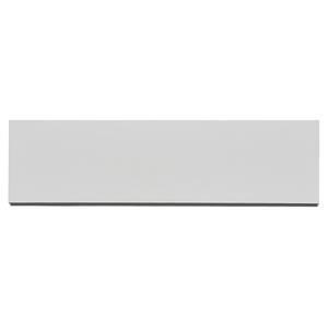 LED-Wandleuchte Concha Aluminium - 2-flammig - Weiß - Breite: 28 cm