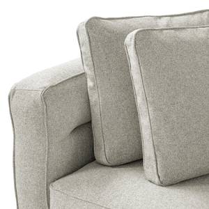 Sofa Gorden I (3-Sitzer) Webstoff - Webstoff Avol: Hellgrau