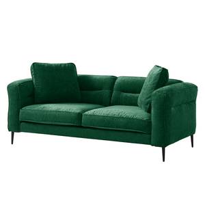 Sofa Gorden II (2,5-Sitzer) Chenille - Stoff Mohs: Flaschengrün