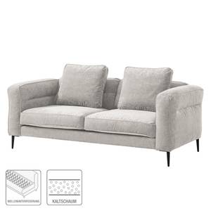 Sofa Gorden II (2,5-Sitzer) Chenille - Stoff Mohs: Hellgrau