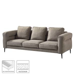 Sofa Gorden I (3-Sitzer) Webstoff - Webstoff Avol: Graubraun